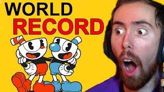 Asmongold Reacts To Cuphead WORLD RECORD Speed Run