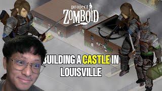 Making a Beautiful Survivor Base in Louisville Project Zomboid Live