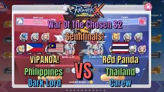 ViPANDA! vs Red Panda | War Of The Chosen S2 (WOC) Semifinals - Ragnarok X Next Generation [ROX]