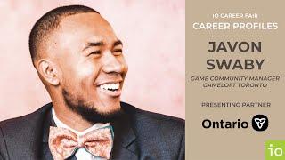 Javon Swaby – IO Career Fair – Career Profile