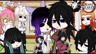 •HASHIRA REACT TO - {( Shinobu and Giyuu )} SHIP•