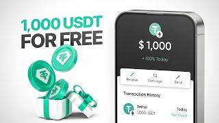 Get 1000 USDT for Free  | Your Step-by-Step Guide to Crypto Rewards 2024