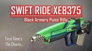 Black Armory Pulse Rifle - Swift Ride XE8375 - PVP Gameplay Review