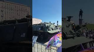 Америконский танк Abrams 10млн $  сгорел на работе, трофеи СВО