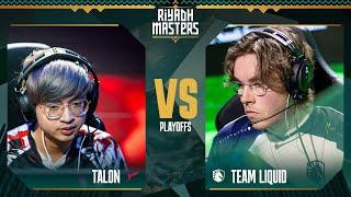 TALON vs. Team Liquid // Riyadh Masters 2023 – Day 9 – Playoffs