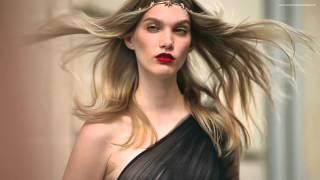 Irina Nikolaeva in Valentino Haute Couture by Benjamin Kanarek for Harper's Bazaar