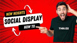 What is Social Display - Thriize Video Explainer En 2023