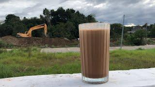 Homemade classic coffee and frappe