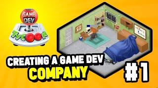 Building a GAME DEV COMPANY in Game Dev Tycoon - #1