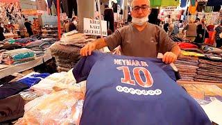 $7 Football Jersey Istanbul Street Market 