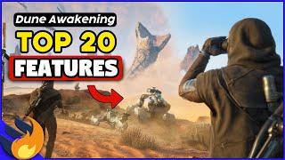 Top 20 EPIC FEATURES In Dune Awakening - With Real Gameplay Footage