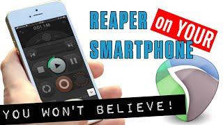 #038 - ▶️ REAPER ON YOUR SMARTPHONE or TABLET!!!  [FLASHtorial - ENGLISH]