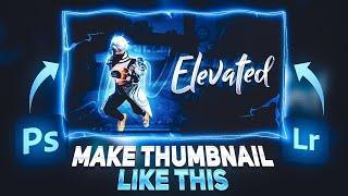 How To Make Trending Free Fire Montage Thumbnail In MOBILE  Easy Tutorial !! 