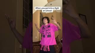 When you got into a fight at school (Song: ScarLip- No Statements)