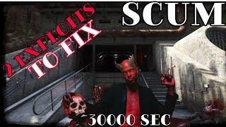 Scum 09 Exploits to fix before 0.95