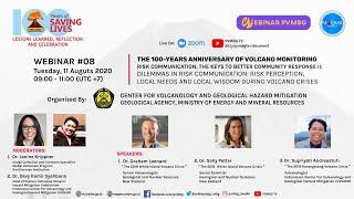 Webinar 100th Anniversary of Volcano Monitoring in Indonesia #08: Risk Communication Part-2