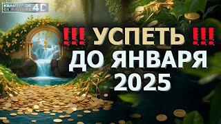 !!! УСПЕТЬ !!! ДО ЯНВАРЯ 2025/ !!! BE ON TIME !!! UNTIL JANUARY 2025