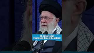 Coming soon on Jerusalem Studio.. U.S.-Israel versus Iran-Russia-China in the Mideast