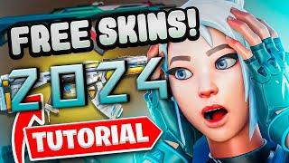 How To Get ***FREE*** VALORANT SKINS In 2024 (Updated)