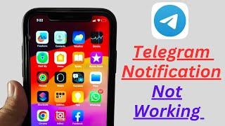 Telegram Notification Not Working on iPhone & iPad? | How to Turn on Telegram Notifications iPhone.