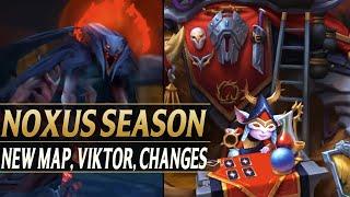 NEW MAP, RUNES, VIKTOR SPLASH, RESPAWNING TOWERS & RANKED RESETS - NOXUS SEASON - League of Legends