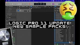 Logic Pro 11 Update! (New Sample Packs!)