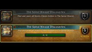 How To Get The Spiral Weave Discoveries Achievement! (Azj-Kahet Delve)