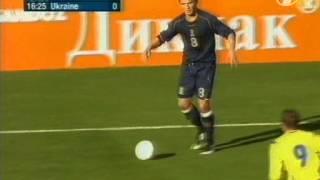 Шотландия - Украина 3:1. Отбор к ЧЕ-2008 ( 1 тайм).