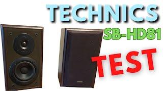 Technics SB-HD81 Speakers Tested for ebay