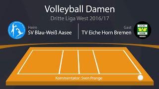 [Volleyball 1. Damen] SV Blau-Weiß Aasee - TV Eiche Horn Bremen (2:3)