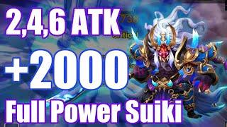 2, 4, 6 ATK +2000 Full Power Suiki, so dangerous onimusha debut【Summoners War RTA】