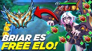  ASI SUBI a CHALLENGER jugando SOLO BRIAR en TFT SET 12