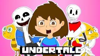  UNDERTALE МУЗЫКАЛЬНОГО - Анимация песня Пародия