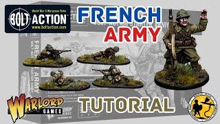 Warlord Games Bolt Action | New French Infantry Early Look & Tutorial