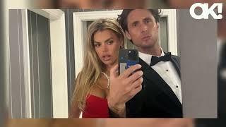Brooks Nader Shows Off Her Cleavage in Red-Hot Dress Alongside Her Hot 'Wedding Date': Photos