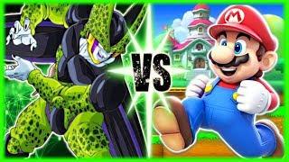 Perfect Cell Vs Mario part 2