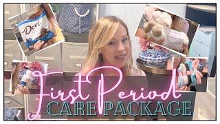 First Period Gift Package | Period Kit | Period Care Package | Period Gift Idea | The Craf-T Home