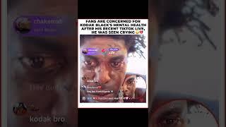 Kodak Black Breaks Down in Tears on TikTok Live… What's Really Going On!? #kodakblack #viral #shorts