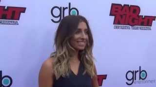 Lauren Elizabeth Luthringshausen at the Bad Night Premiere @Love_Lauren_E