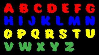ABC Bubble Letters Song for Kids | Learn Alphabet & Colours with Sensory Fun