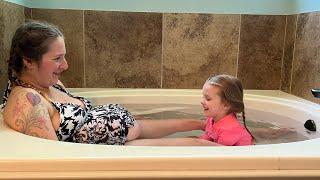 Natural Homebirth with Midwife | Delivered by Big Sister! | Positive Birth Experience | Waterbirth