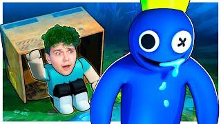 РАДУЖНЫЕ ДРУЗЬЯ пытаются похитить МЕНЯ!  Rainbow friends в РОБЛОКС