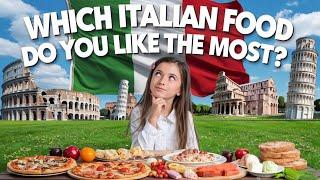 Iconic Italian Foods Must-Try Before You Die! | Most Popular Italian dishes | Italy Street Foods 