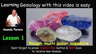 L 1 | Unveiling the Hidden Beauty: Pleochroism in Sapphire | Secrets of Pleochroism | How to find it