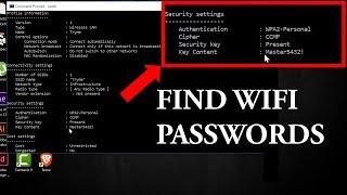 How to find Wi-Fi Passwords in Windows 10!