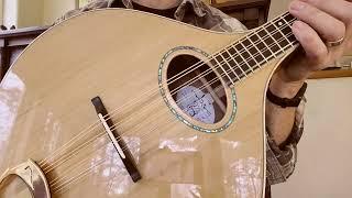 Red Cedar Small-ish Octave Mandolin / Black Walnut body / Nyberg Instruments Video demo
