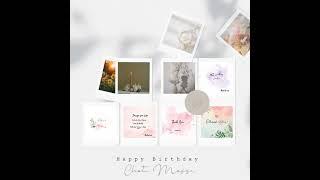 Birthday Cards using Canva