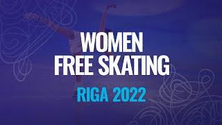 Anastasiia FOMCHENKOVA (UKR) | Women Free Skating | Riga 2022 | #JGPFigure