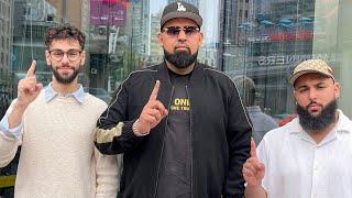 IRL STREET DAWAH IN TORONTO WITH @MuslimOrthodoxy @ramialkhaleel ​⁠ Day 2