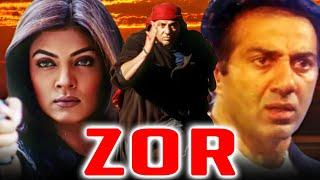 Zor (1998) - Superhit Bollywood Action Movie | Sunny Deol, Sushmita Sen, Milind Gunaji | ज़ोर